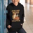 Floral Cow Reading Pun Just One More Chapter Cozy Book Lover Graphic Youth Hoodie Floral Cow Reading Pun Just One More Chapter Cozy Book Lover Graphic Youth Hoodie