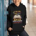 I Was Forced To Put My Book Down And Rejoin Society Book Graphic Youth Hoodie