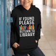 If Found Please Return To Library Book Lover Graphic Youth Hoodie