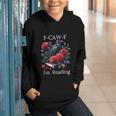Fuck Off Im Reading Smut Books Dark Romance Book Crow F Cawf Graphic Youth Hoodie Fuck Off Im Reading Smut Books Dark Romance Book Crow F Cawf Graphic Youth Hoodie