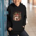 Fully Booked For Christmas Cozy Holiday Books Winter Reading Graphic Youth Hoodie Fully Booked For Christmas Cozy Holiday Books Winter Reading Graphic Youth Hoodie