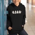 Ghost Book Reading Halloween Books Lover Teacher Kids Graphic Youth Hoodie Ghost Book Reading Halloween Books Lover Teacher Kids Graphic Youth Hoodie
