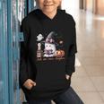 Ghost Reading Book Coquette Bow Halloween Girl Toddler Kid Graphic Youth Hoodie Ghost Reading Book Coquette Bow Halloween Girl Toddler Kid Graphic Youth Hoodie