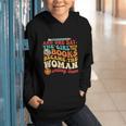 The Girl With The Books Became The Woman Writing Them Graphic Youth Hoodie