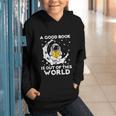 Good Book Is Out Of This World Astronaut Moon Space Reading Graphic Youth Hoodie Good Book Is Out Of This World Astronaut Moon Space Reading Graphic Youth Hoodie