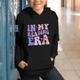 Groovy In My Reading Era Book Lovers Book Reader Graphic Youth Hoodie