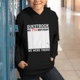 Guestbook 7th Birthday 7 Year Old Born 2018 Bday Graphic Youth Hoodie