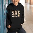 Halloween Ghost Book Lover Graphic Youth Hoodie Halloween Ghost Book Lover Graphic Youth Hoodie
