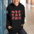 Heart Reading Books Valentine’s Day Girl And Boy Book Lovers Graphic Youth Hoodie Heart Reading Books Valentine’s Day Girl And Boy Book Lovers Graphic Youth Hoodie