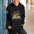 Helping Little Minds Grow Floral Book Education SPED Teacher Graphic Youth Hoodie Helping Little Minds Grow Floral Book Education SPED Teacher Graphic Youth Hoodie
