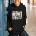 Hot Pin Up Girl Comic Book Vintage Reading Is Sexy Graphic Youth Hoodie Hot Pin Up Girl Comic Book Vintage Reading Is Sexy Graphic Youth Hoodie