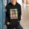 HUGvyn Happy 100 Days Of School Teacher Goose Preppy Books Graphic Youth Hoodie HUGvyn Happy 100 Days Of School Teacher Goose Preppy Books Graphic Youth Hoodie