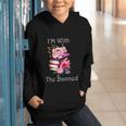 I'm With The Banned Books Bold Statement Against Censorshi Graphic Youth Hoodie I'm With The Banned Books Bold Statement Against Censorshi Graphic Youth Hoodie