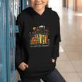 I'm With The Banned Banned Books Colorful Literary Fr Graphic Youth Hoodie