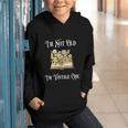 I'm Not Old Women Shirt Vintage Chic Floral Book Graphic Youth Hoodie I'm Not Old Women Shirt Vintage Chic Floral Book Graphic Youth Hoodie