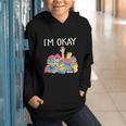I'm Okay Book Reader Book Nerd Book Reading Lover Graphic Youth Hoodie