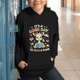 It's a Good Day To Read a Book Cute Giraffe Graphic Youth Hoodie It's a Good Day To Read a Book Cute Giraffe Graphic Youth Hoodie