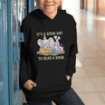 Its A Good Day To Read A Book Cute Pig & Elephant Adventure Graphic Youth Hoodie Its A Good Day To Read A Book Cute Pig & Elephant Adventure Graphic Youth Hoodie
