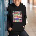 Just A Girl Who Loves Books Reading Library Graphic Youth Hoodie Just A Girl Who Loves Books Reading Library Graphic Youth Hoodie