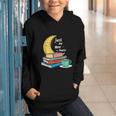 Just One More Chapter Love Book Reading Graphic Youth Hoodie