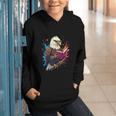 Kawaii Eagle Reads Book Reading Library Book Bookworm Graphic Youth Hoodie Kawaii Eagle Reads Book Reading Library Book Bookworm Graphic Youth Hoodie