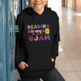 Kids Reading Book Lover Reading Is My Jam Graphic Youth Hoodie
