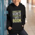 I Know All Your Secrets i Have Read Guest Book Hotel Manager Graphic Youth Hoodie
