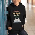 I Left My Book To Be Here Vintage Bookworm Graphic Youth Hoodie I Left My Book To Be Here Vintage Bookworm Graphic Youth Hoodie