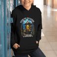 Library Where The Adventure Begins Book Reading Quote Graphic Youth Hoodie