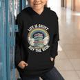 Life Is Short Buy The Book Reading Book Graphic Youth Hoodie