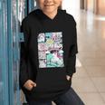 My Little Pony Classic Vintage Rainbow Castle Comic Book Graphic Youth Hoodie My Little Pony Classic Vintage Rainbow Castle Comic Book Graphic Youth Hoodie