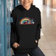 Take A Look A Book Vintage Reading Librarian Rainbow Graphic Youth Hoodie Take A Look A Book Vintage Reading Librarian Rainbow Graphic Youth Hoodie