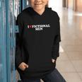 I Love Heart Fictional Men Simple Cute Reading Books Graphic Youth Hoodie