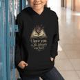 I Love You To The Library And Back Anatomical Heart Book Graphic Youth Hoodie I Love You To The Library And Back Anatomical Heart Book Graphic Youth Hoodie
