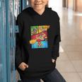 Lucha Libre Comic Book Mexican Wrestling Cartoon Wrestler Graphic Youth Hoodie Lucha Libre Comic Book Mexican Wrestling Cartoon Wrestler Graphic Youth Hoodie