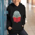Manatee Reading Books Sea Animal Manatee Graphic Youth Hoodie Manatee Reading Books Sea Animal Manatee Graphic Youth Hoodie
