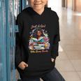 Melanin Book Month Honoring Past Inspiring Pride Graphic Youth Hoodie