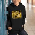 Midnight Reading Club Night Owl Book Readers Graphic Youth Hoodie