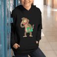 Monkey With a Book Graphic Youth Hoodie