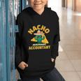 Nacho Average Accountant Accounting Book Keeper Joke Graphic Youth Hoodie