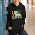 I Need A Huge Stack Of Books Reading Bookworm Joke Graphic Youth Hoodie