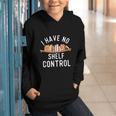 I Have No Shelf Control Book Lover Reading Bookworm Reader Graphic Youth Hoodie