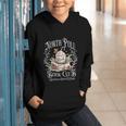North Pole Book Club Hot Cocoa Served Daily Graphic Youth Hoodie North Pole Book Club Hot Cocoa Served Daily Graphic Youth Hoodie
