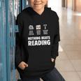 Nothing Beats Reading Librarian Book Bookworm Graphic Youth Hoodie Nothing Beats Reading Librarian Book Bookworm Graphic Youth Hoodie