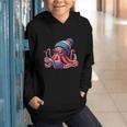 Octopus Reading Book Kraken Book Lover Graphic Youth Hoodie