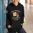 One-Handed Reading Club Smutty Book Lover Graphic Youth Hoodie One-Handed Reading Club Smutty Book Lover Graphic Youth Hoodie