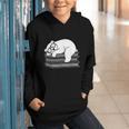 Polar Bear Reading Book Pajama Sleep Graphic Youth Hoodie Polar Bear Reading Book Pajama Sleep Graphic Youth Hoodie