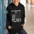 Read Banned Books Pet Cats Fight Evil Read Banned Books Graphic Youth Hoodie