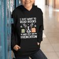 Read Books & Pet My Frenchton Owner Frenchton Lover Graphic Youth Hoodie