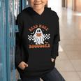 Read More Books Cute Ghost Reading Book Teacher Halloween Graphic Youth Hoodie